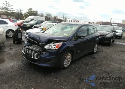 2016 Ford C-Max Hybrid Se from USA, damaged, VIN 1FADP5AU5GL119964
